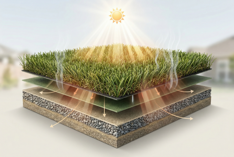 How Heat Affects Pet Turf and Odor Levels